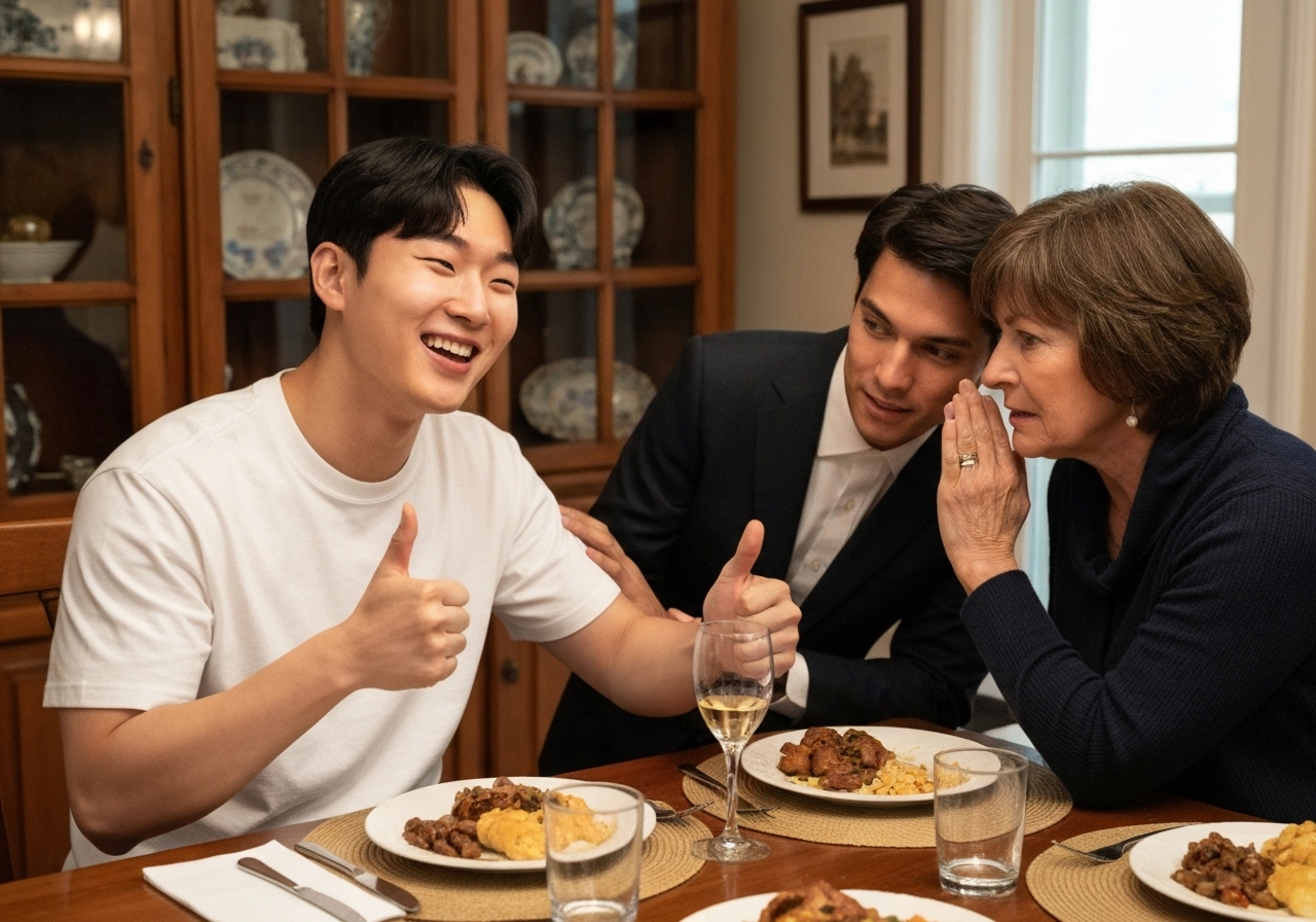 "더 goodest" 발언의 파장: 민준 씨의 실수