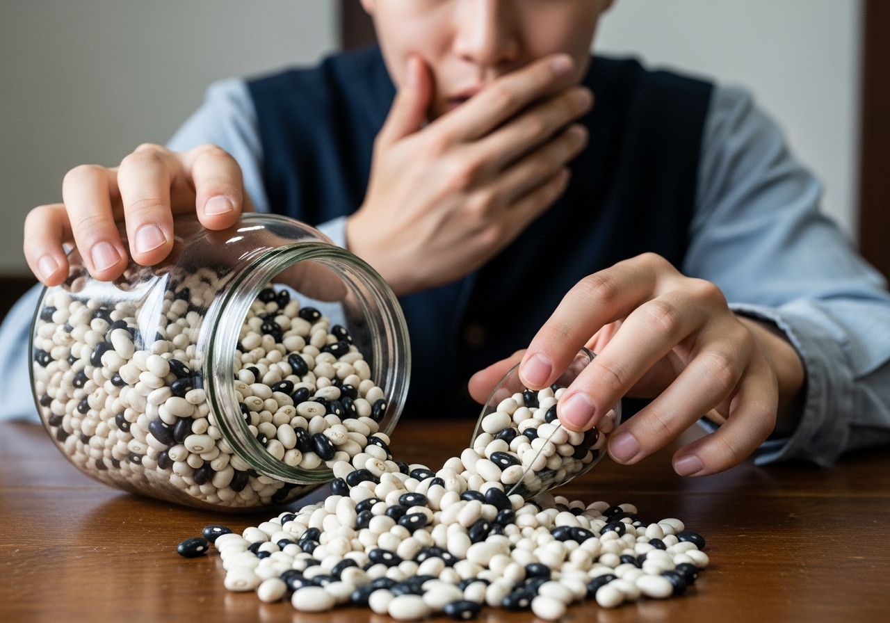 3. 갑자기 콩을 쏟으라고요? – Spill the beans