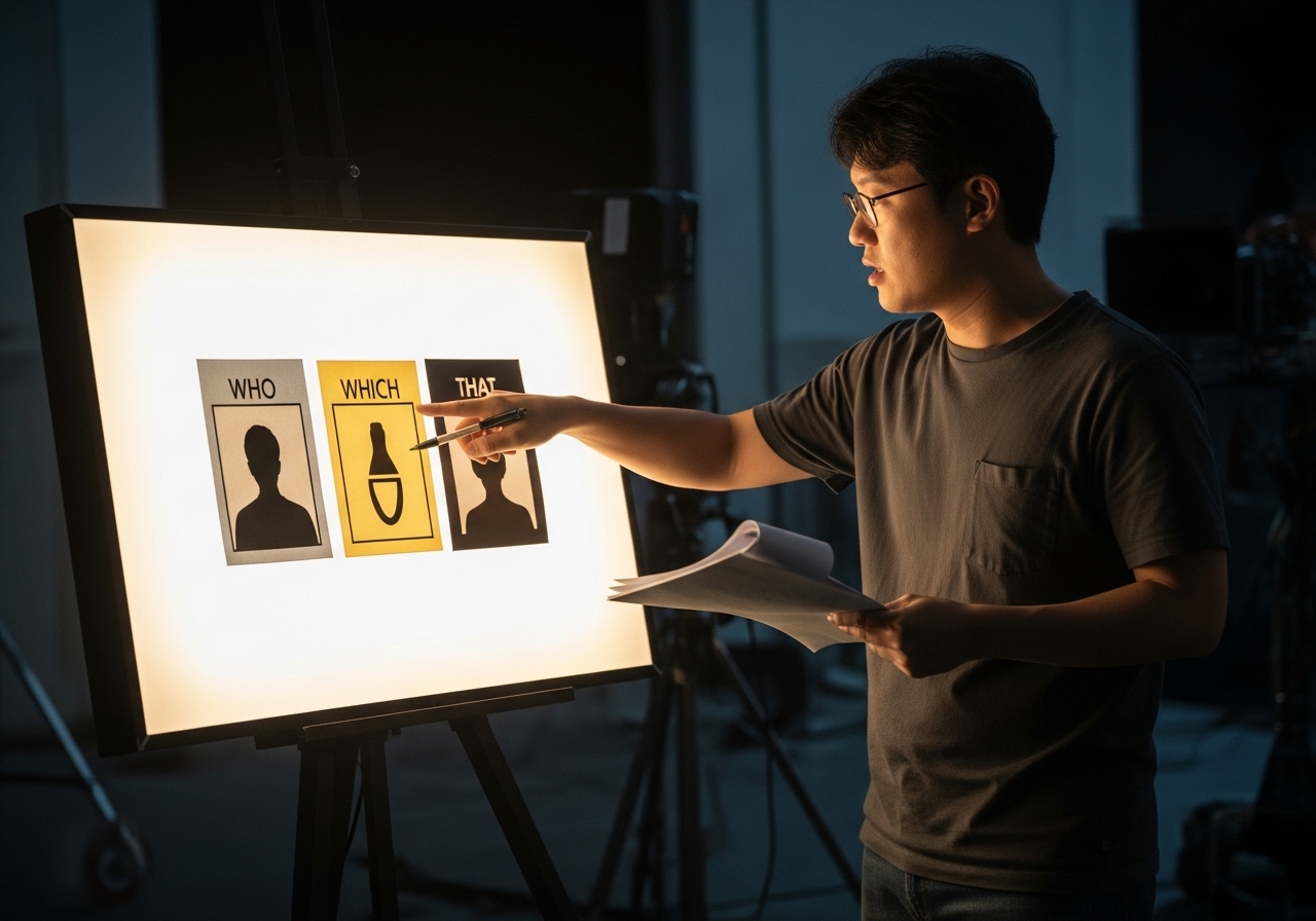 Casting Call: 'Who', 'Which', 'That'의 명확한 역할 부여