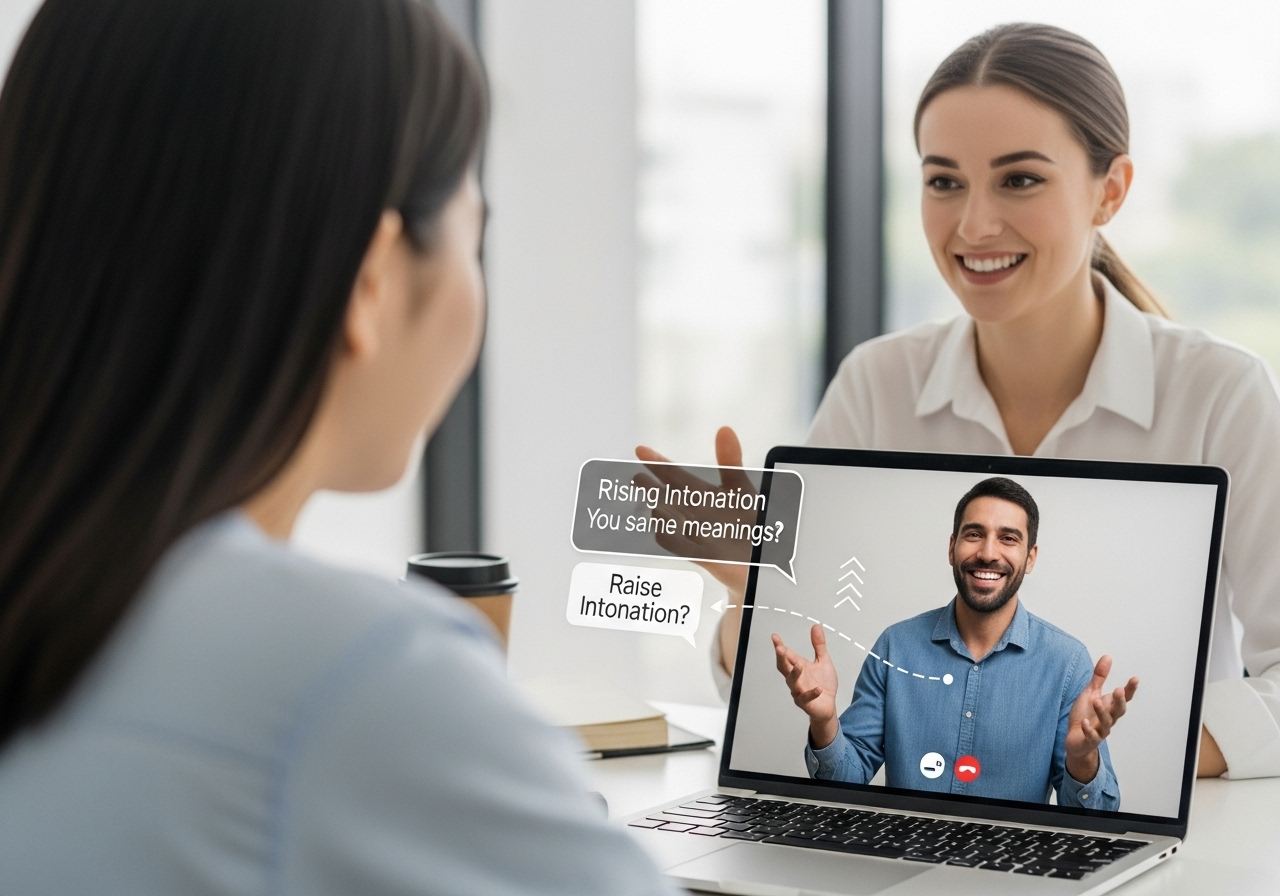 인토네이션이 전부다: 확인과 질문으로서의 부가의문문