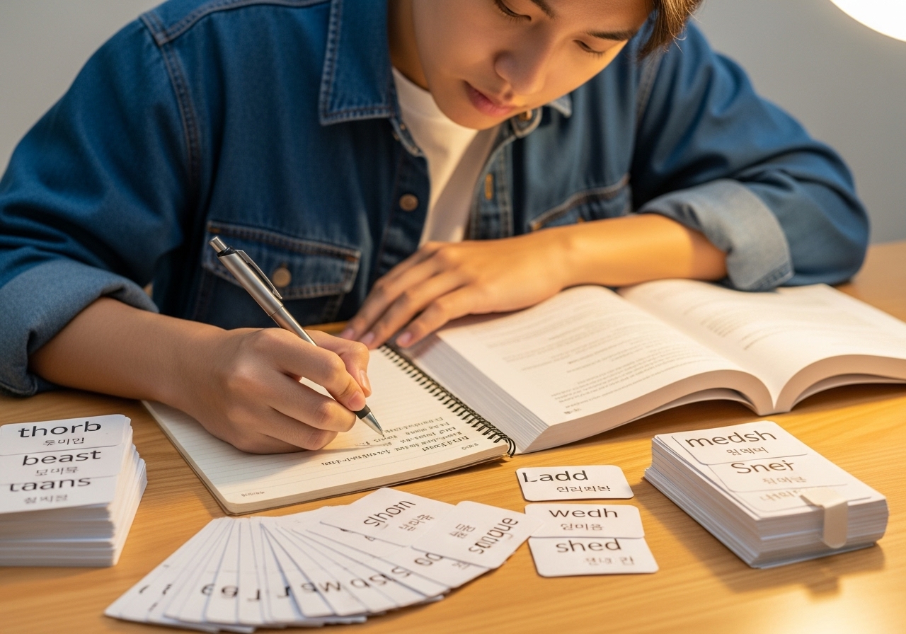 외워도 돌아서면 까먹는다면: 어휘 암기를 위한 4가지 기억 기술