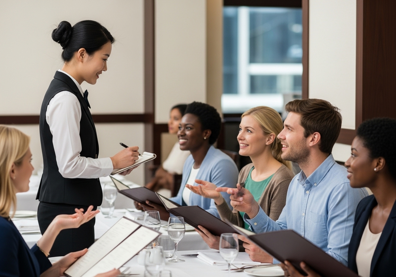 실전 대화: 주문과 상호작용의 언어