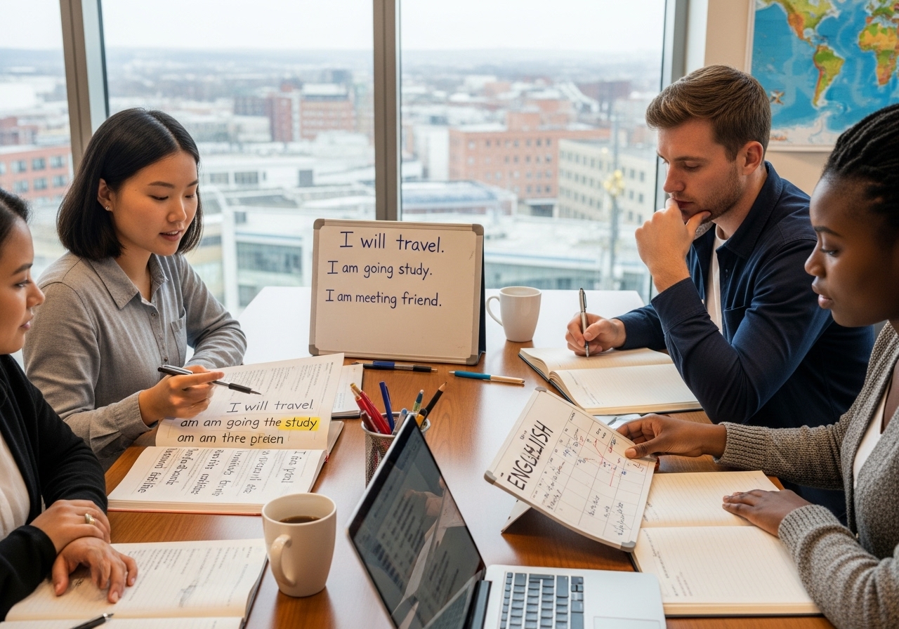 미래 시제 정복하기: Will, Going to, 현재진행형의 완벽 활용 가이드