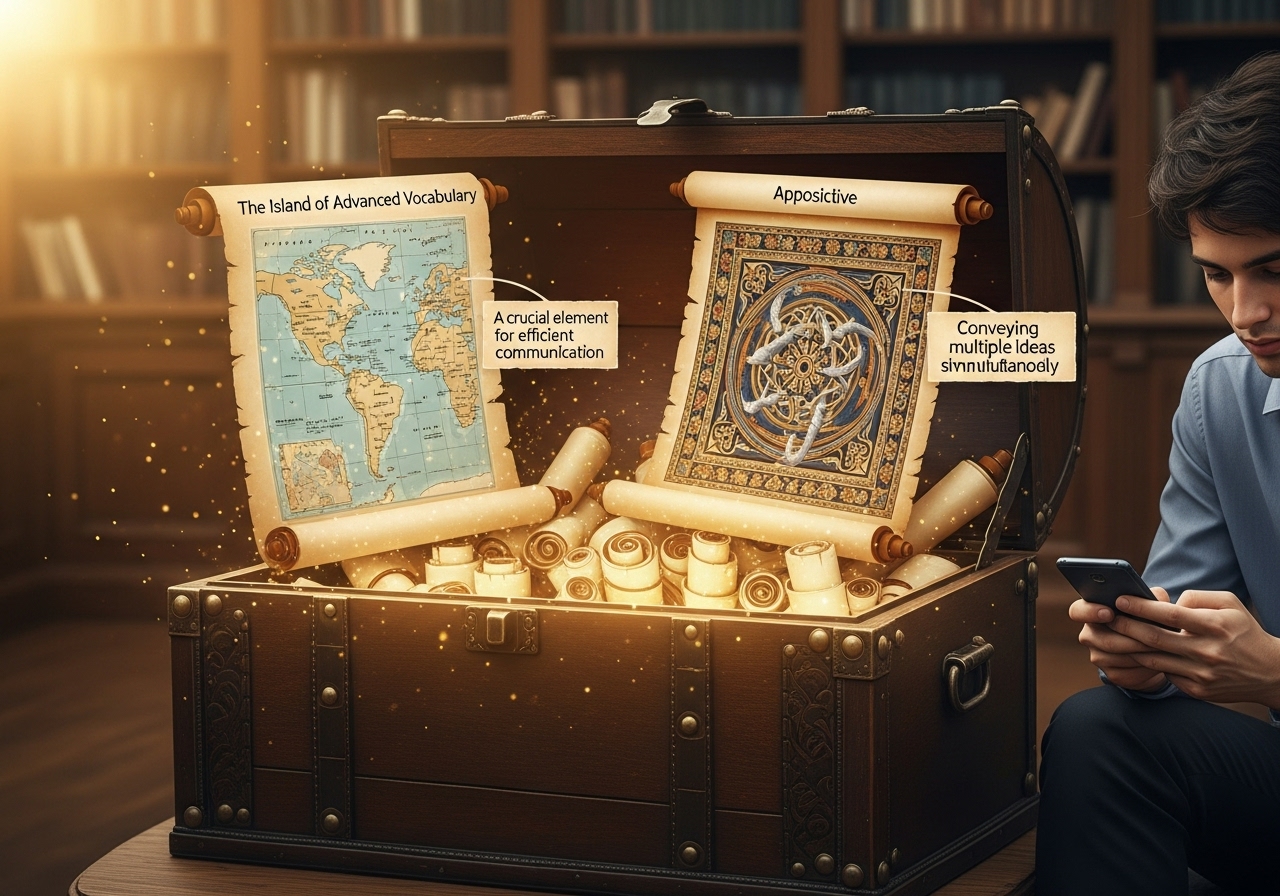 첫 번째 보물 상자: 압축된 정보의 마법, 동격과 분사 구문 활용