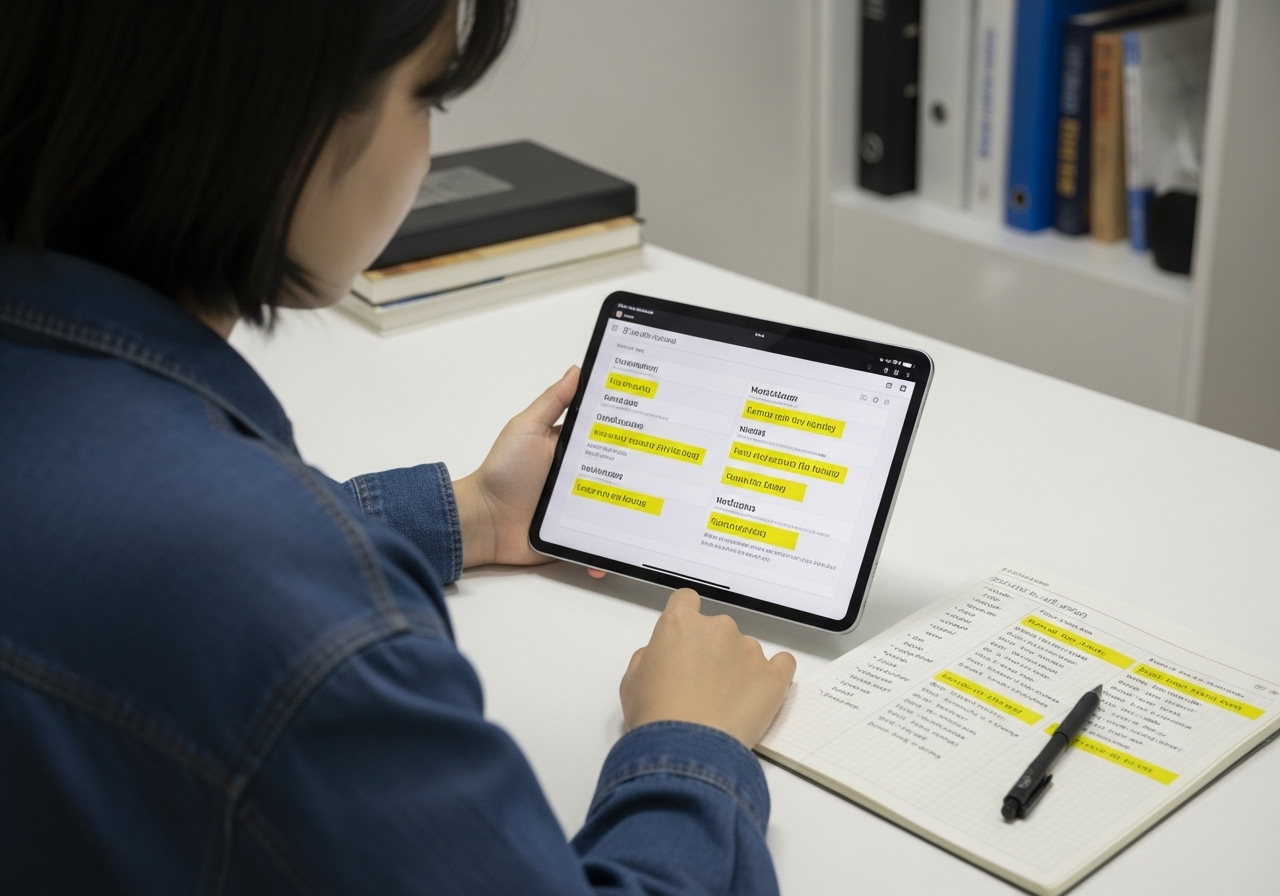 첫 번째 접근법: 기본 이해와 핵심 어휘 파악 (Passive Preview)