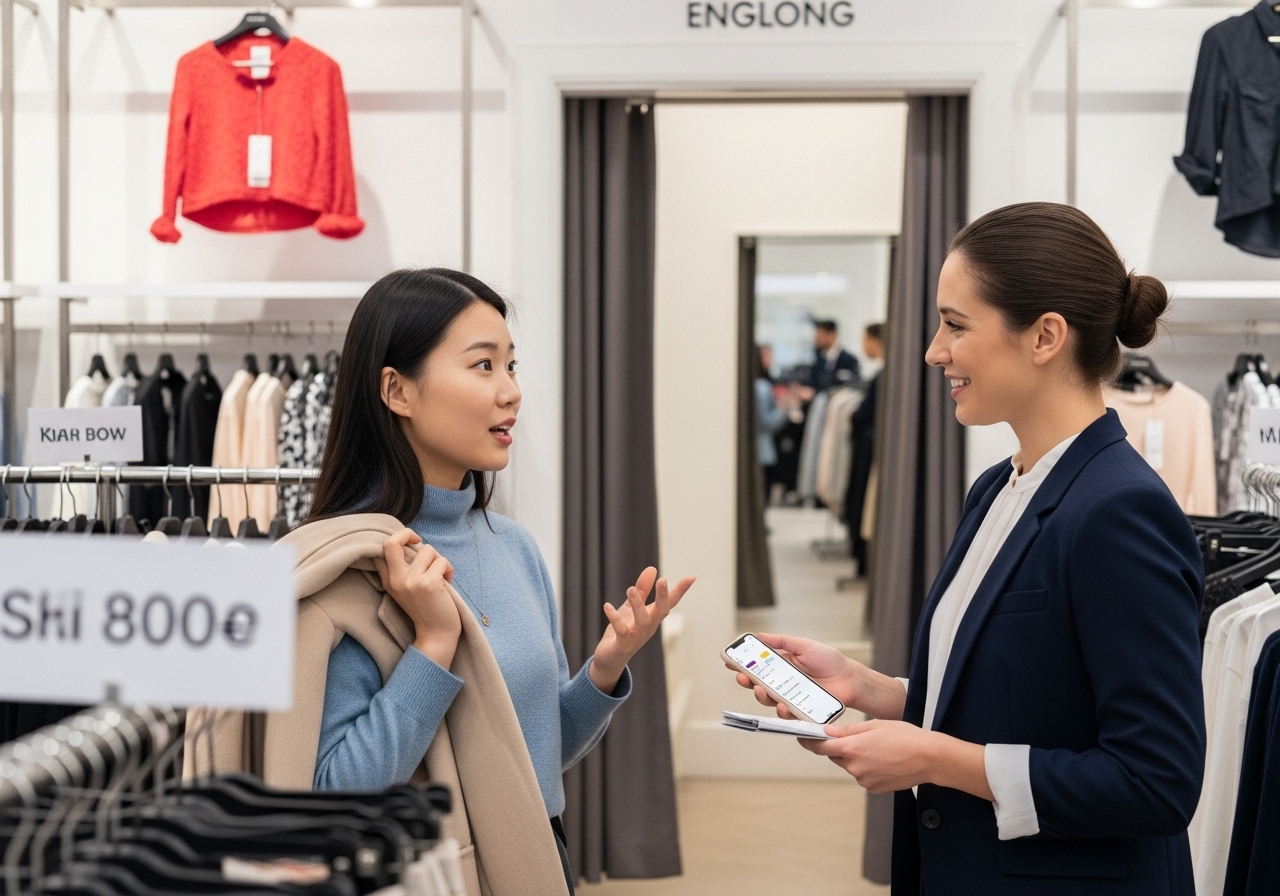 패션과 쇼핑 영어 마스터하기: 실생활 언어 실험실에서 배우는 4가지 핵심 단계