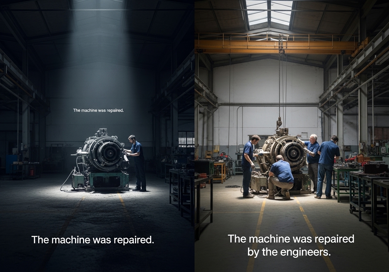 전략적 선택: 행위자를 명시할 것인가, 생략할 것인가?