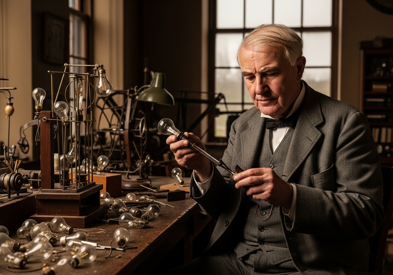 토마스 에디슨의 '실패의 미학'을 학습 태도로 삼기 (멘탈 관리 전략)