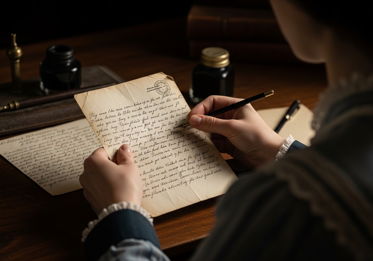 2. 에밀리 디킨슨: 개인 서신에 담긴 감정 (Informal Yet Deep)