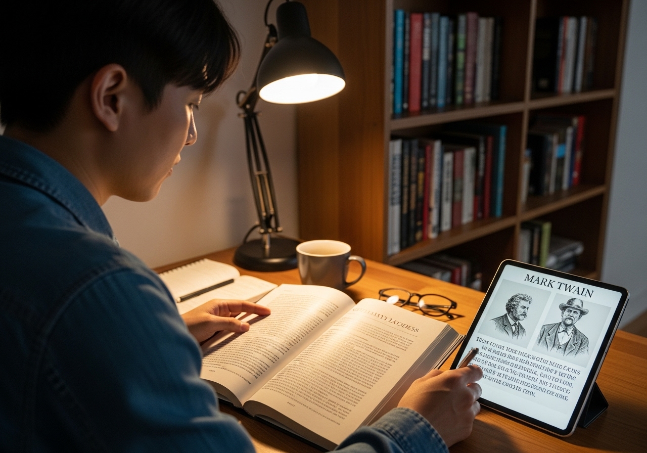 링컨의 연설부터 트웨인의 농담까지: 역사적 인물을 통해 배우는 격식과 비격식 영어