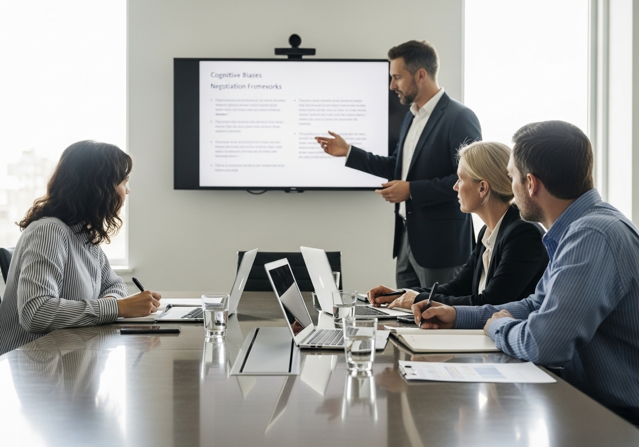 협상의 심리학: 인지과학을 활용한 비즈니스 영어 전략 4가지
