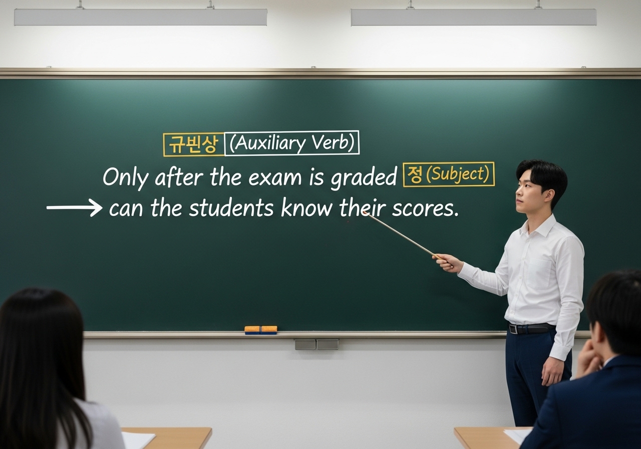 조건 및 시간 제한 도치: 'Only'의 강력한 힘