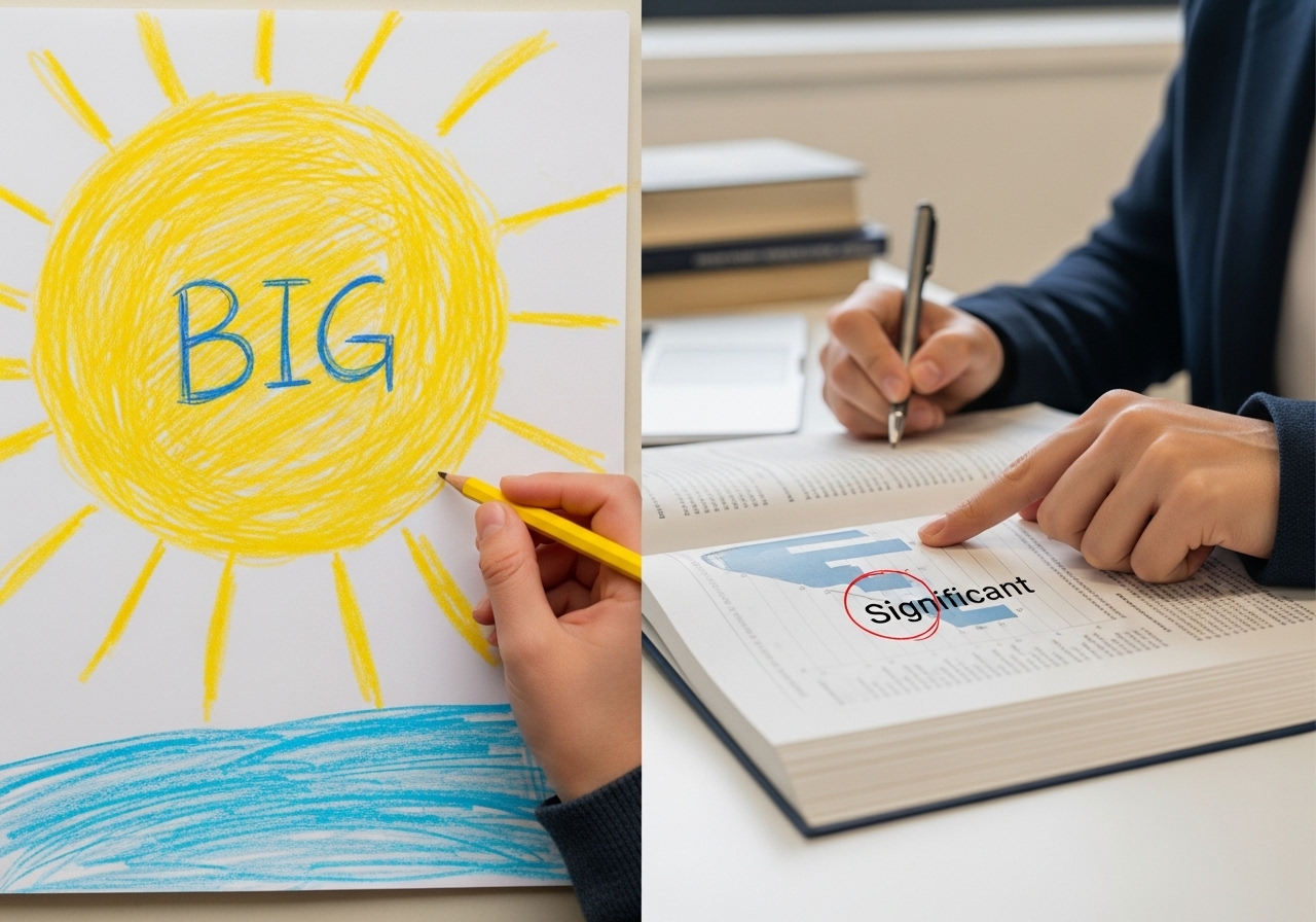 주장의 무게를 더하는 형용사: 'Significant'와 'Substantial'