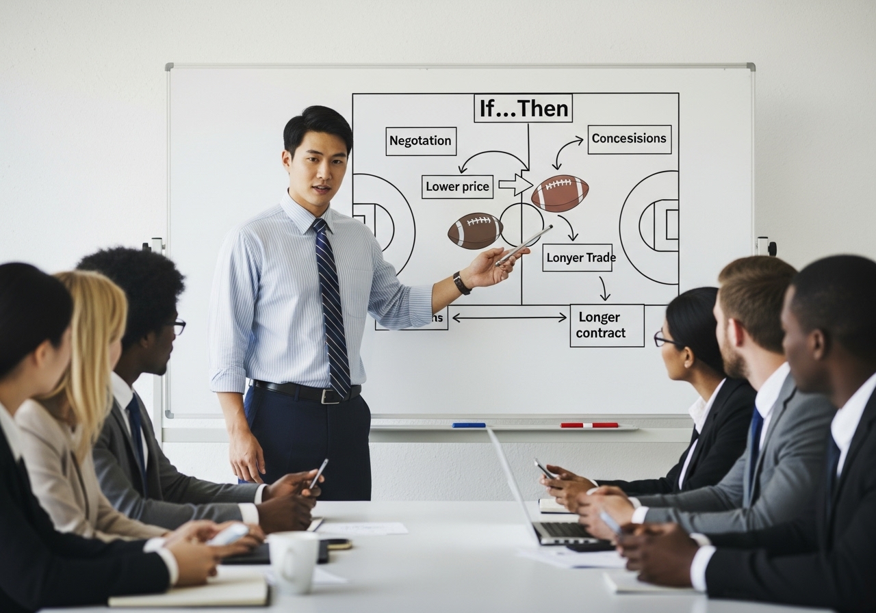 플레이북 완성: 조건부 제안과 양보의 기술