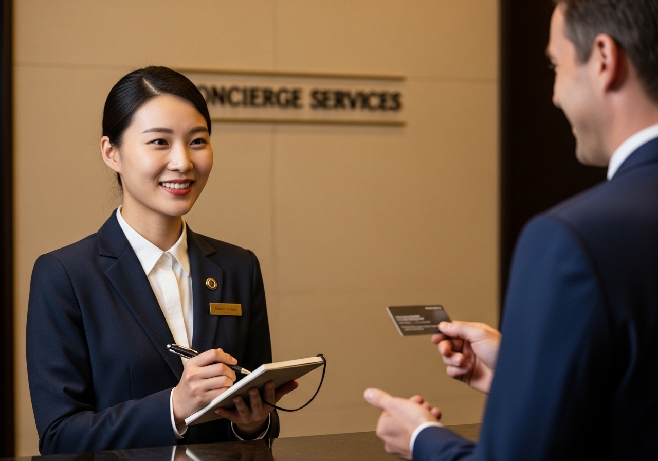 2단계: 호텔 영어 챌린지 (The Hotel Handler Challenge)