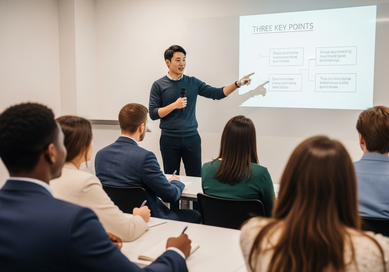 유창함보다 중요한 전달력 구조화된 메시지 구축