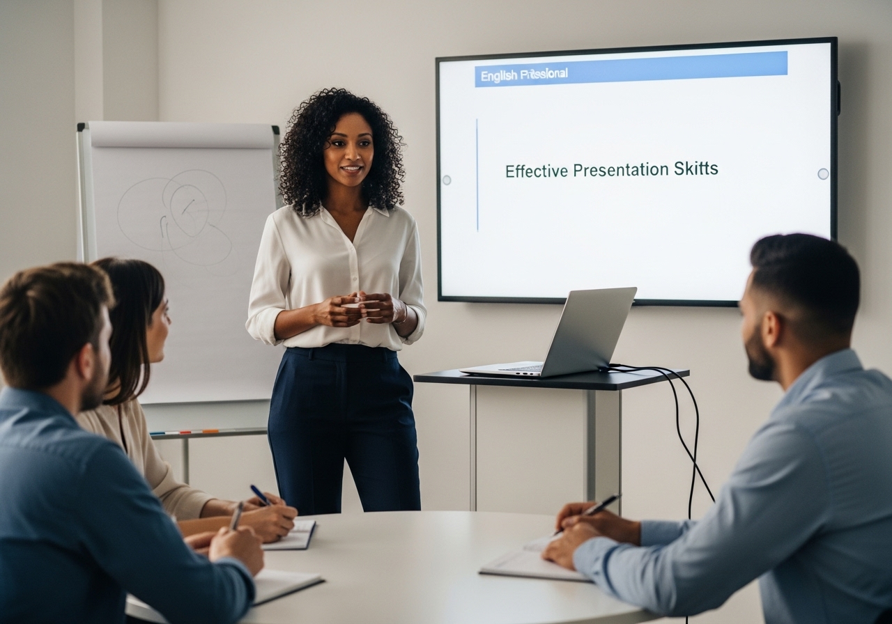 영어로 하는 발표 자신감 마스터하기 유창함보다 중요한 전문가의 전달 기술
