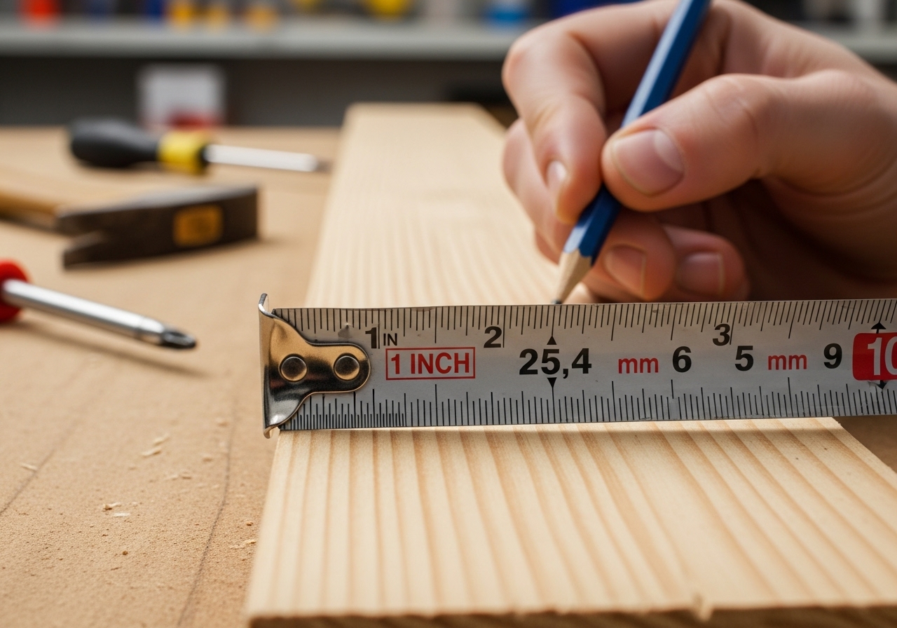 2. 필수 측정 및 도구 관련 영어: '인치'와 '밀리미터' 사이