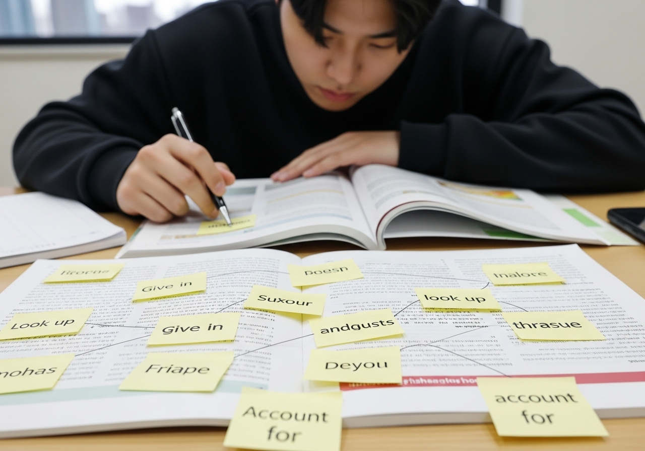 헷갈리는 복합 전치사 해결책: 직관적 암기법