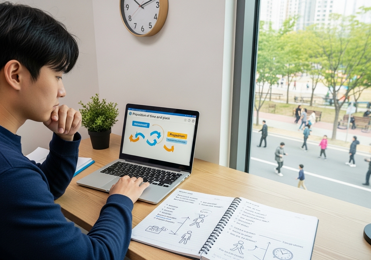 영어 전치사 마스터하기 시간 장소 이동의 핵심 규칙과 완벽 활용법