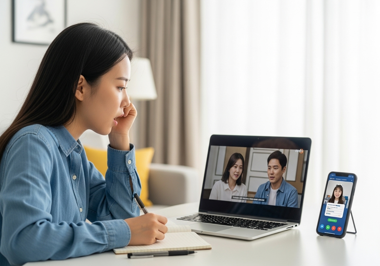 몰입 학습의 두 번째 오해 영어 미디어를 많이 접하면 저절로 말이 나온다