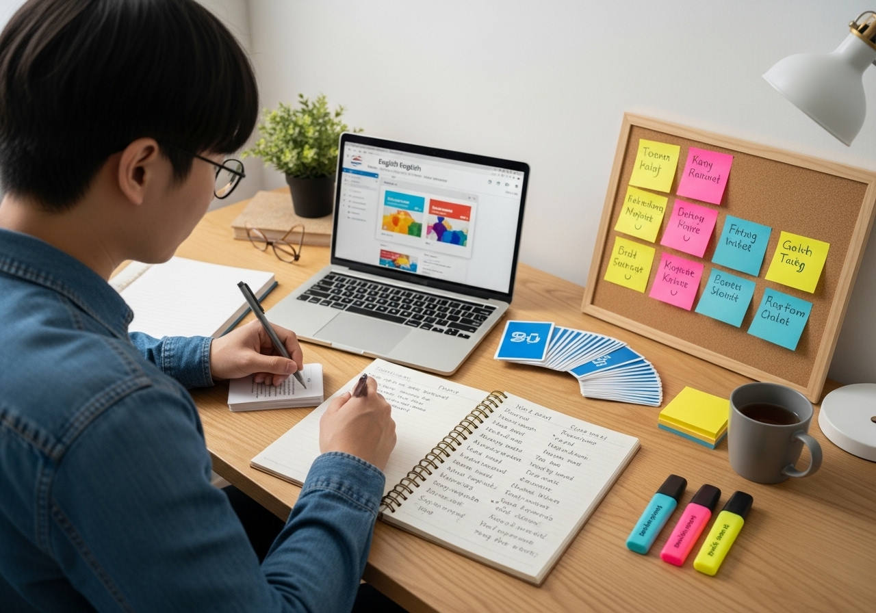 레벨별로 똑똑하게 영단어를 외우는 기억 기술 4가지