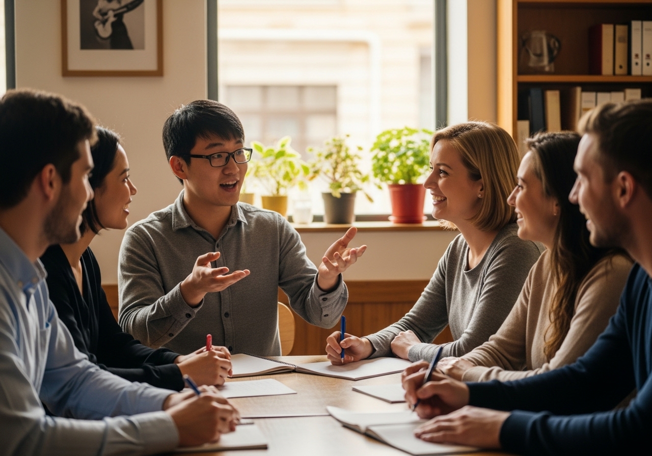 중급 학습자를 위한 언어 교환 전략 (Intermediate)