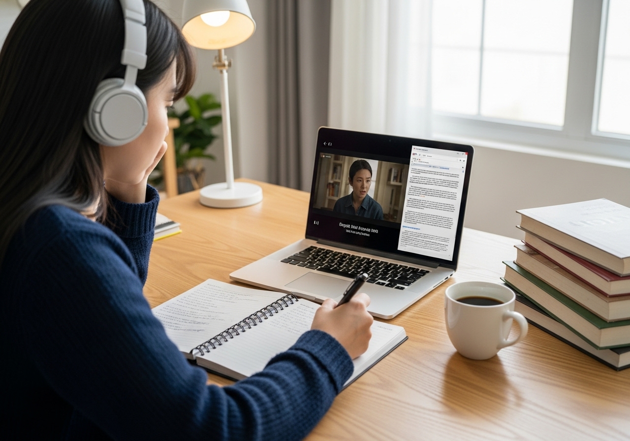영화 음악 미디어로 영어 레벨을 올리는 YES 학생만의 비밀 공략집