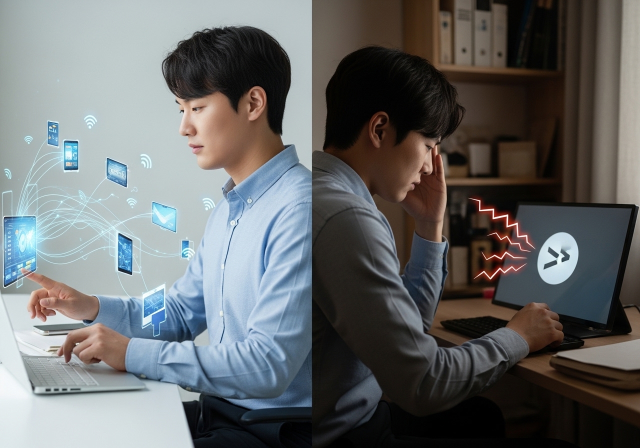 1. 네트워크 및 연결 상태 설명에 필요한 핵심 용어