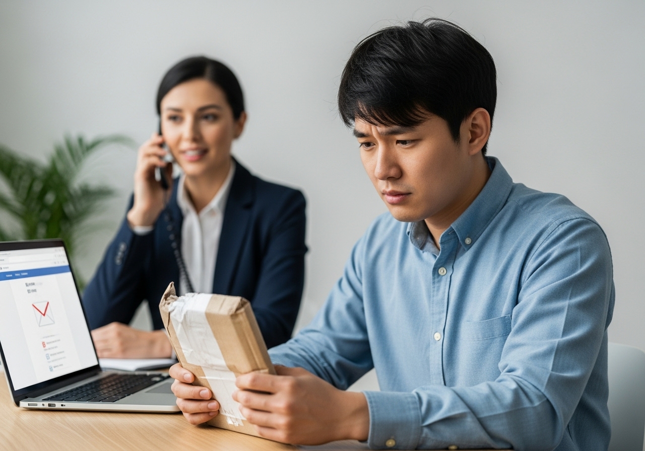 환불, 교환, 손상 상품 클레임 처리하기