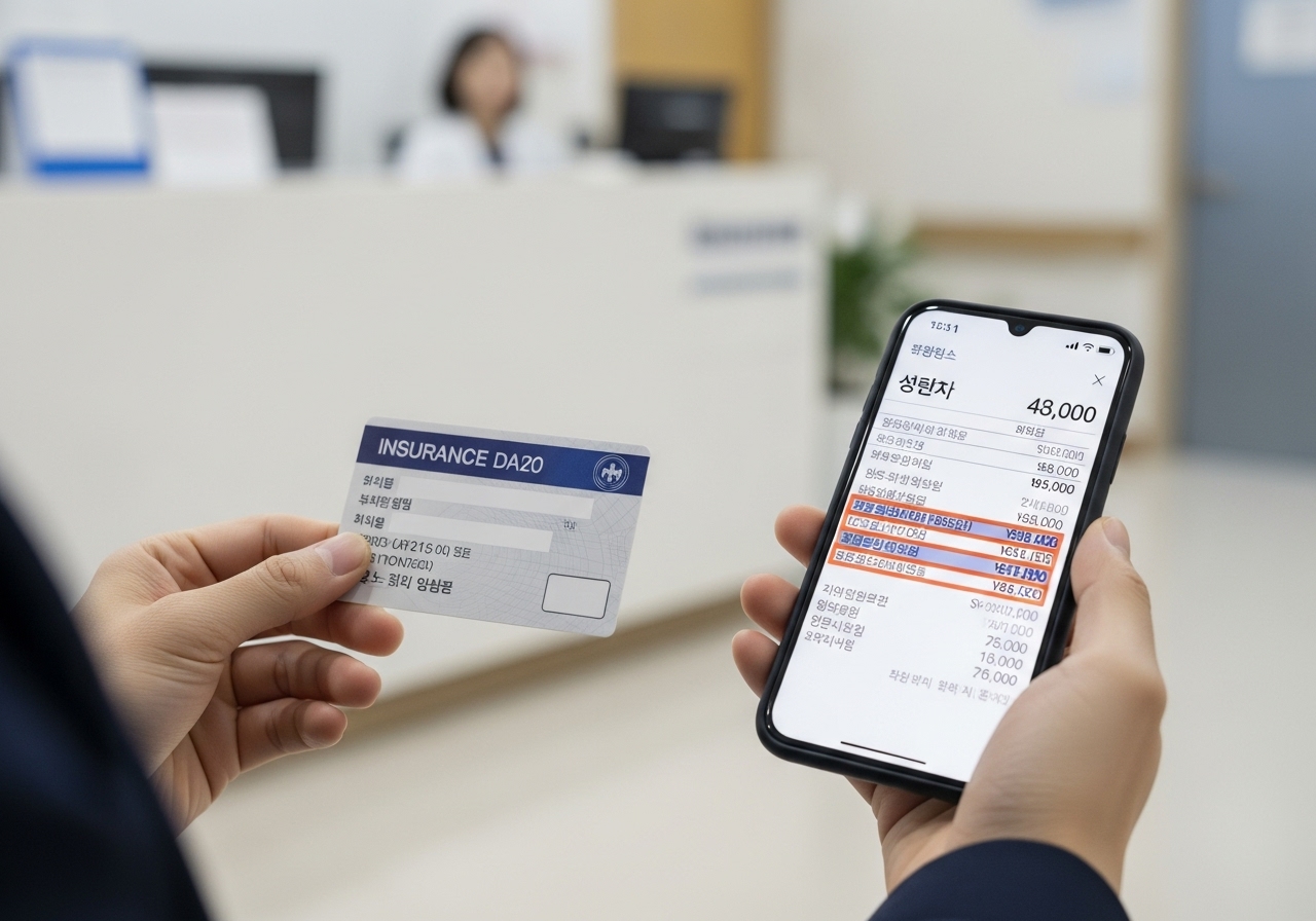 레시피 2단계: 보험과 비용이라는 조미료 확인하기