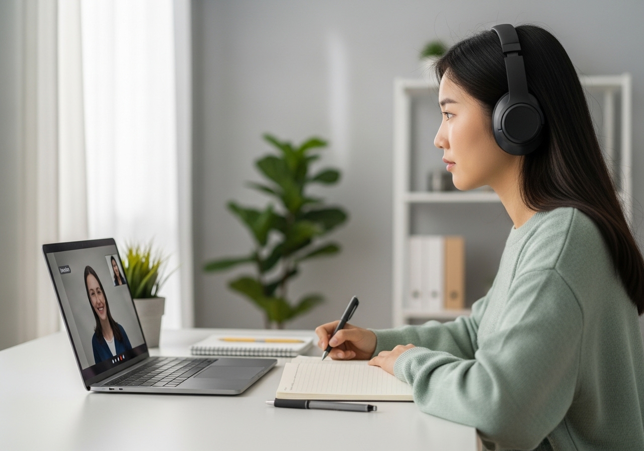 화상영어 수업 시간 극강의 집중력을 유지하는 4가지 실전 전략