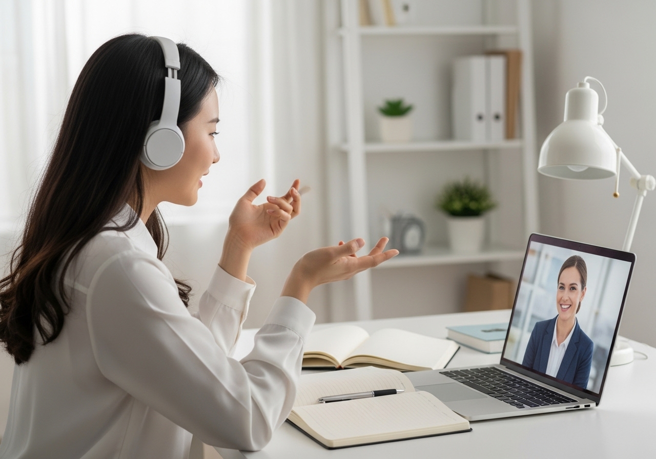 화상영어 선생님과 라포를 쌓는 커뮤니케이션 기술