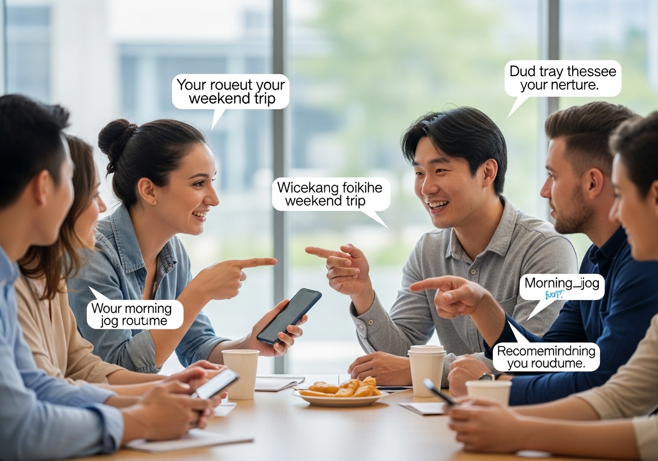 3. 시나리오 B 강사님과의 공감대 형성 취미 및 여가 생활