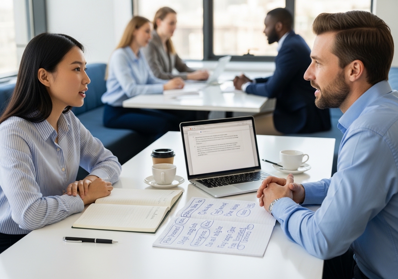 YES 학생을 위한 비즈니스 구동사 마스터하기 실전 대화로 배우는 핵심 표현 4가지