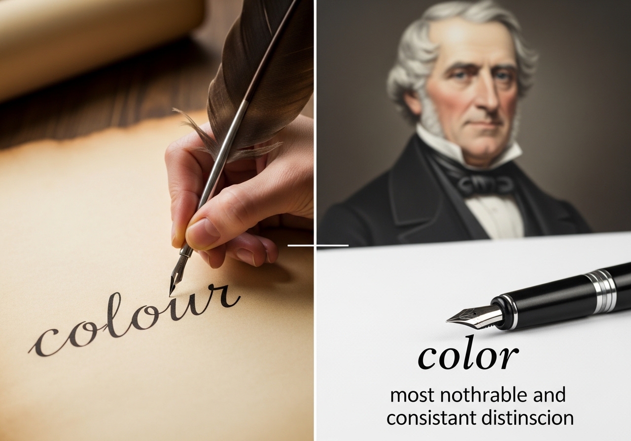 철자(Spelling): 가장 눈에 띄는 차이