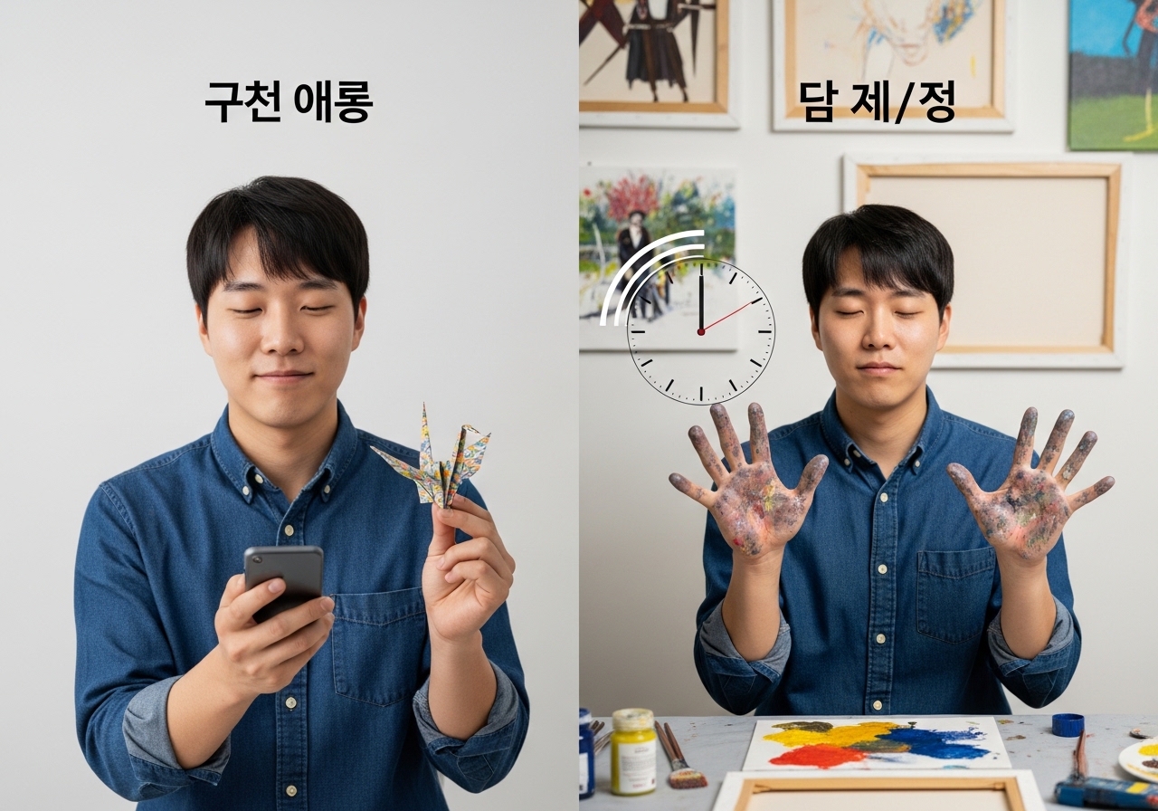 완료와 완료진행, 선택의 기준