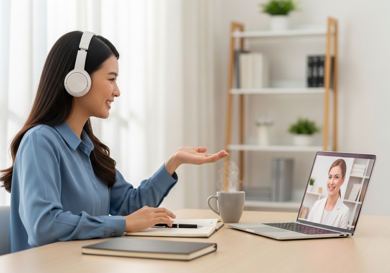 화상영어 선생님과 친밀감을 쌓는 소통의 마법