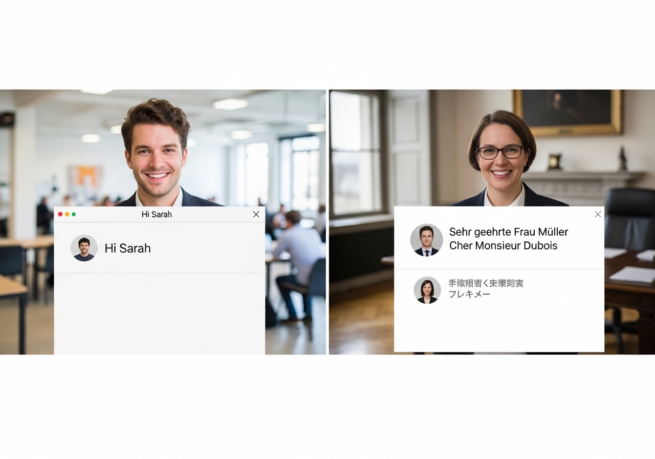 1. 시작 인사와 호칭의 온도차 이해하기