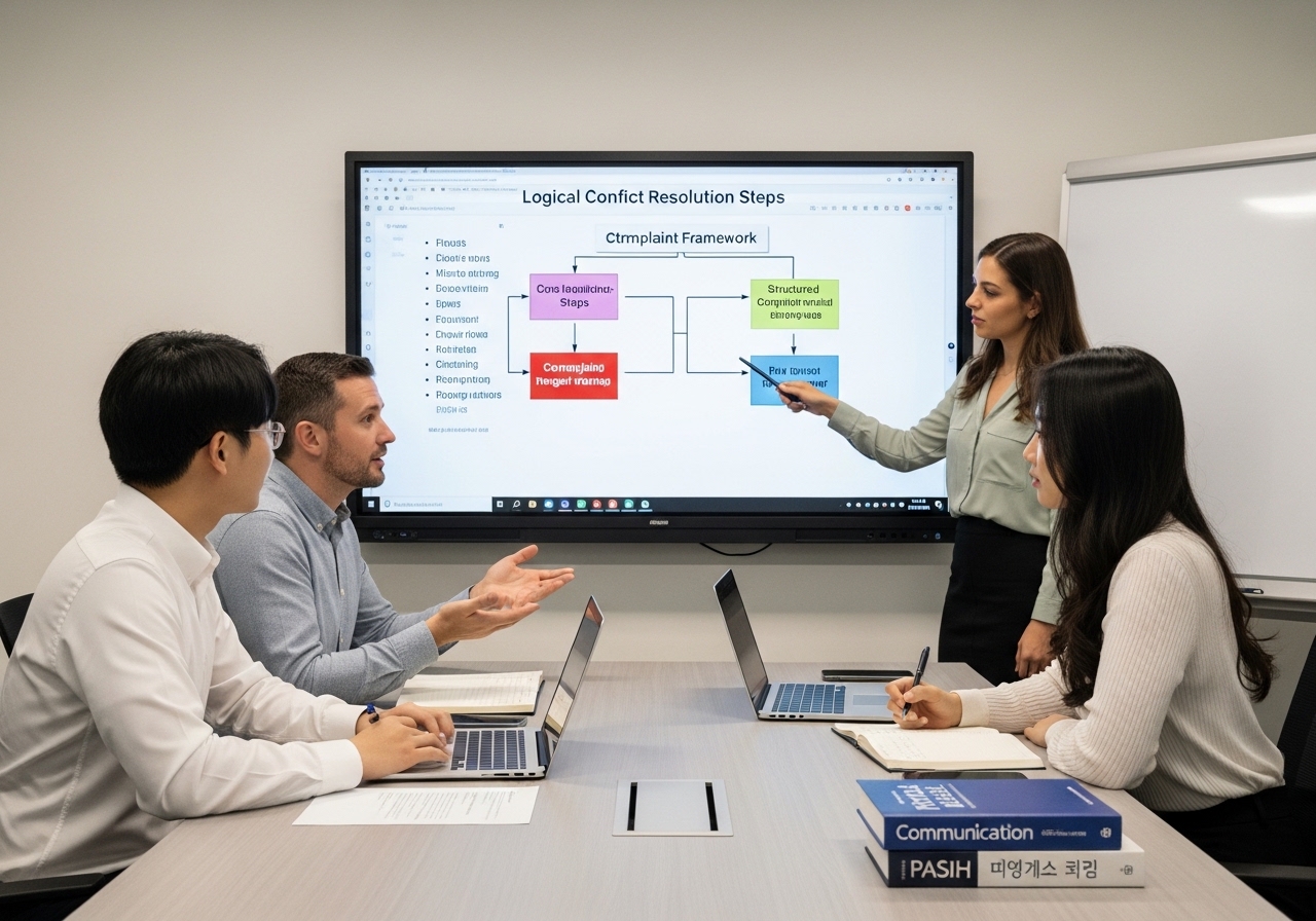 영어로 불만을 제기할 때 감정을 배제하고 원하는 것을 얻는 과학적 대화법