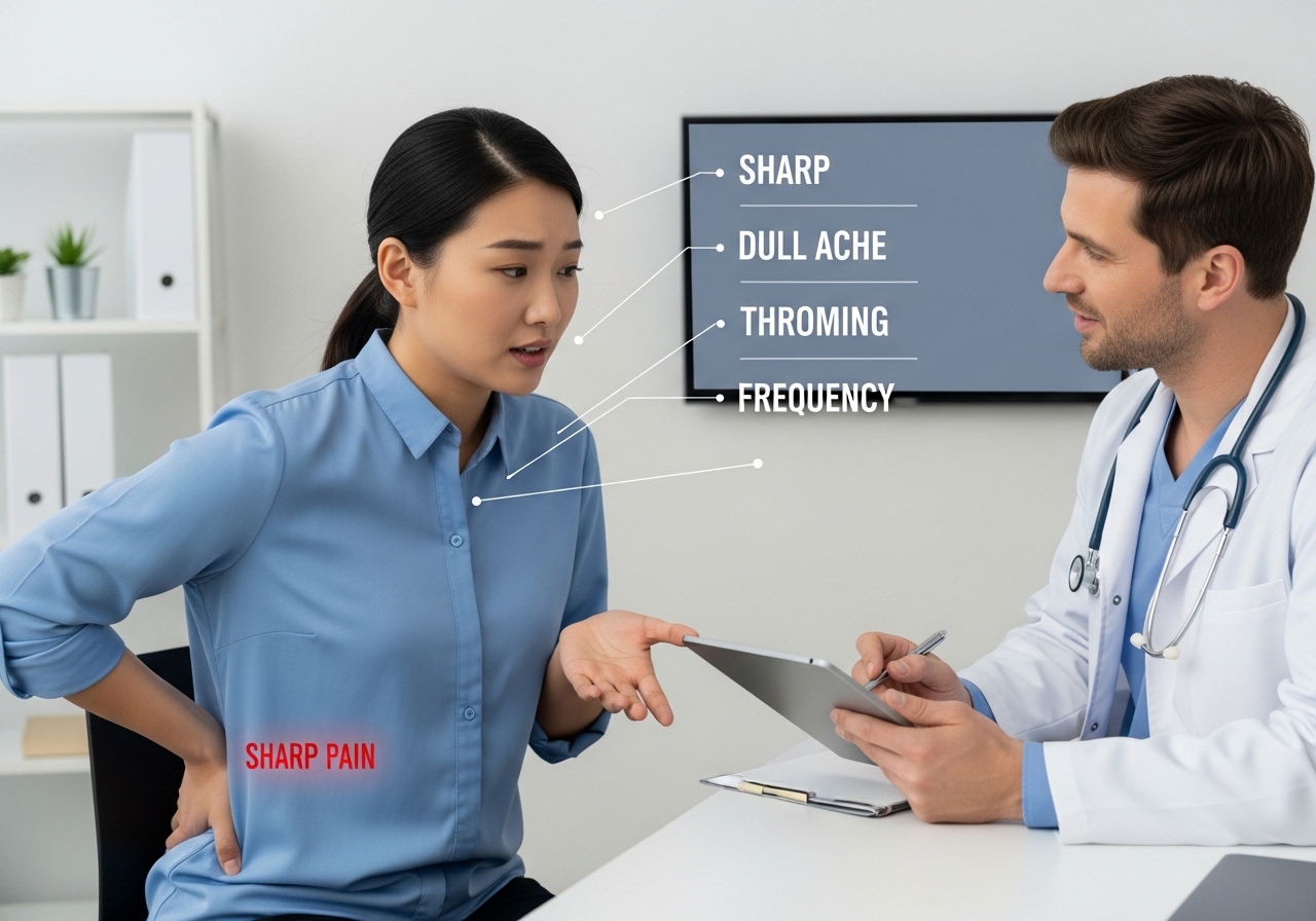 2. 의사에게 내 증상을 정확하게 전달하기