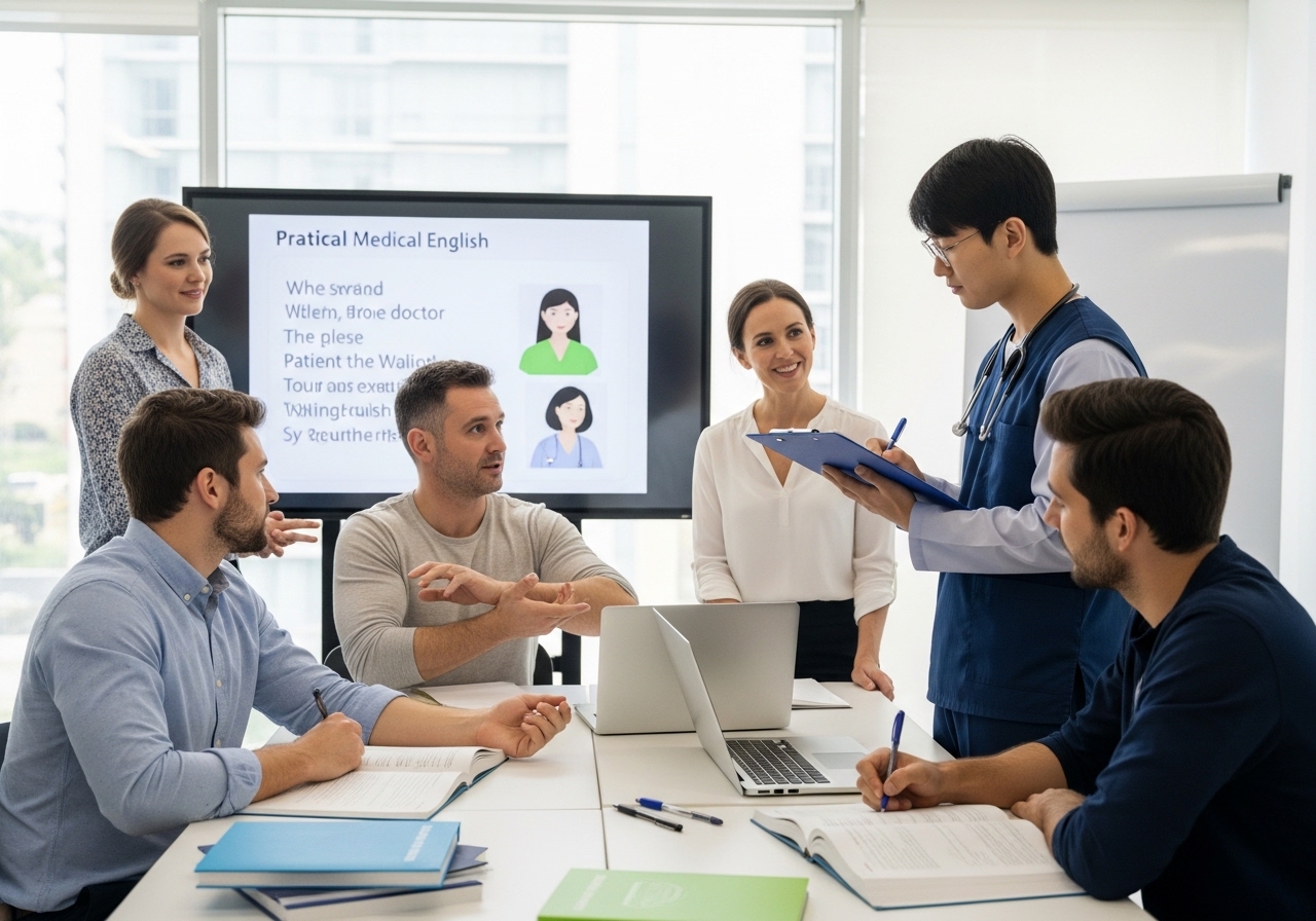해외 병원에서도 당황하지 않는 실전 의료 영어 마스터클래스