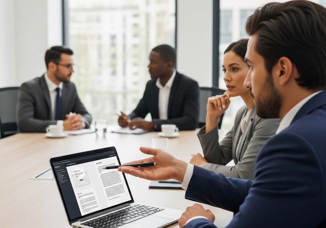 회의와 협상 상황에서 유용한 간접 화법 패턴