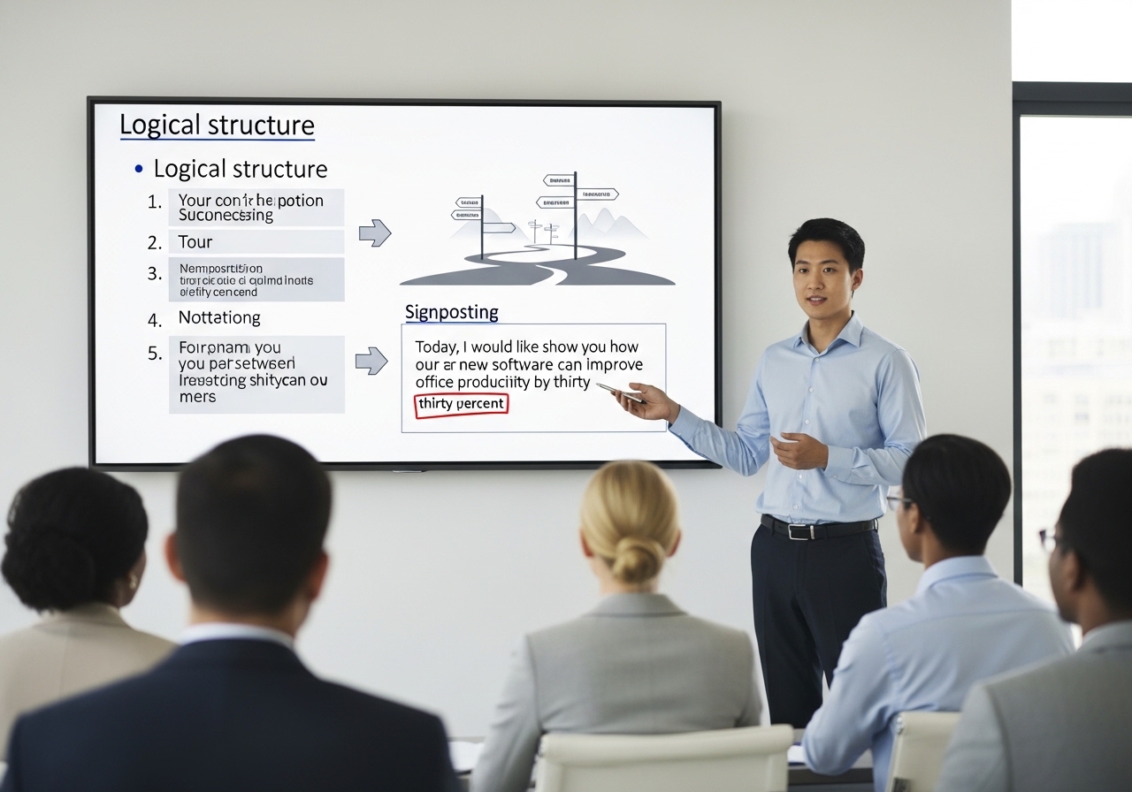 발표의 골격을 세우는 논리적 구조 설계하기