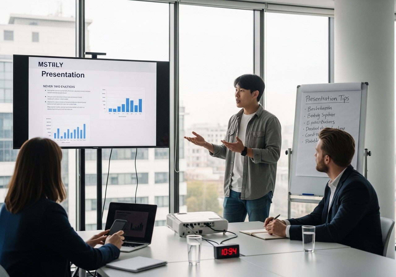 비원어민의 영어 발표 울렁증을 말끔하게 치료하는 특별한 프레젠테이션 스킬 처방전