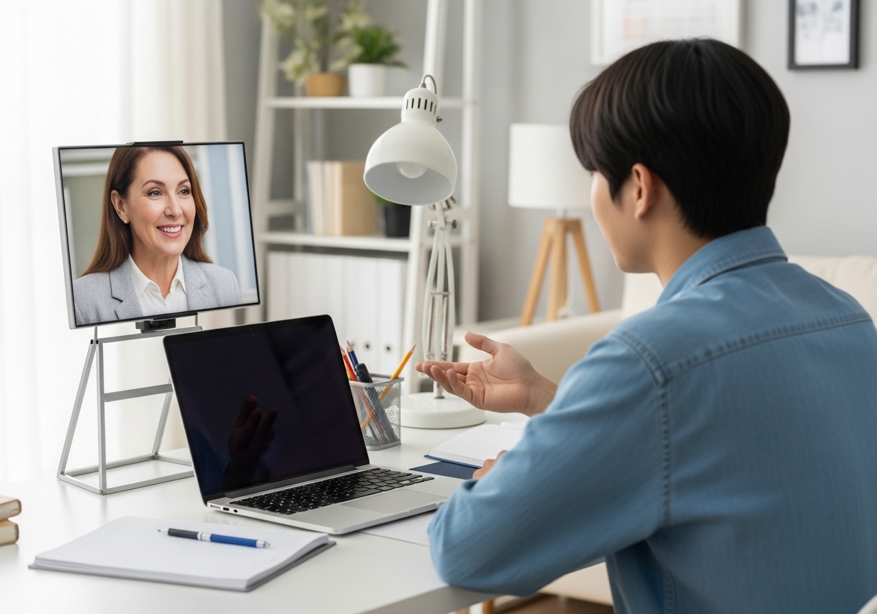 화상영어 수업 중 발생하는 돌발 상황 해결하기