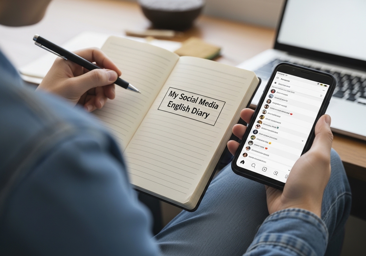 수사 종료 나만의 소셜 미디어 영어 수첩을 완성하는 마지막 비법