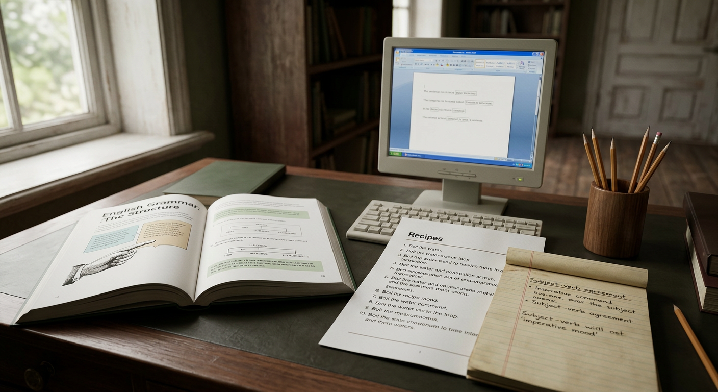 첫 번째 단서 주어가 사라진 문장의 정체