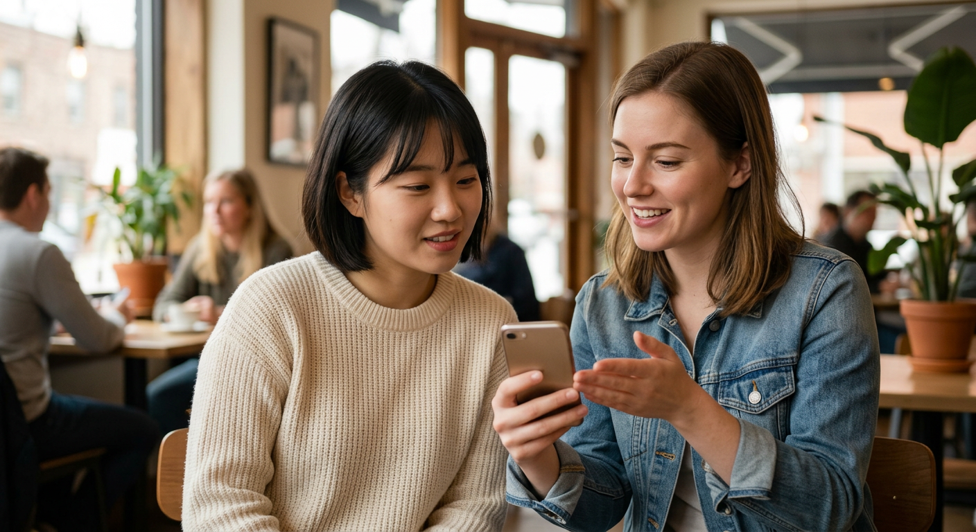 호감을 표현하고 대화를 시작하는 첫걸음