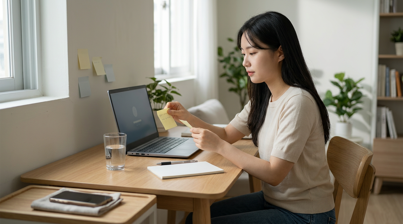레벨 1 환경 설정으로 집중의 결계 만들기